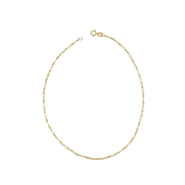 Figaro Link Chain Anklet - 1